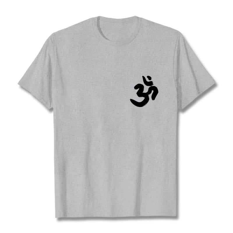 Om Symbol Sanskrit Tee T-shirt - Image 11