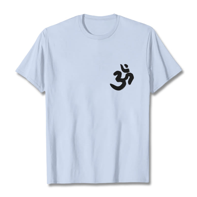 Om Symbol Sanskrit Tee T-shirt - Image 14