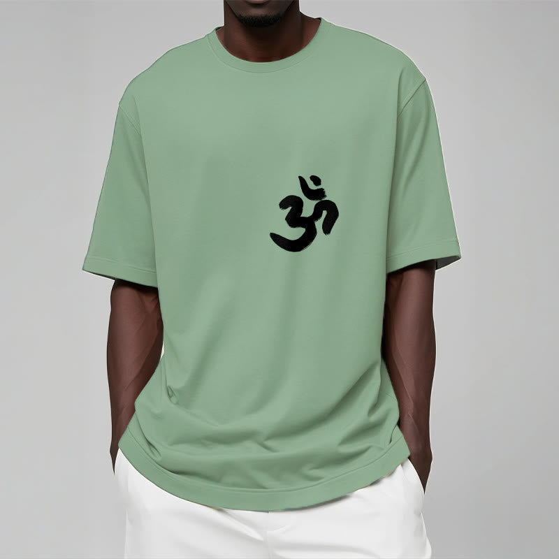 Om Symbol Sanskrit Tee T-shirt - Image 20