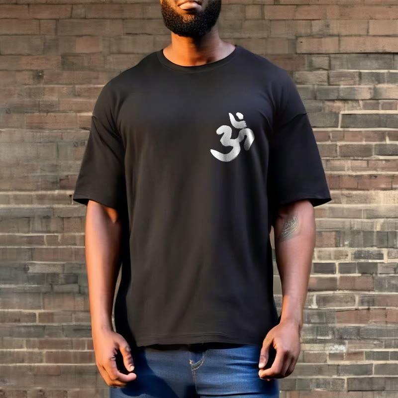 Om Symbol Sanskrit Tee T-shirt - Image 6