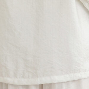 2pcs Casual Women's Frog Button Shirt Loose Pants Meditation Clothing Set - Image 19