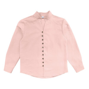 Solid Color Buttons Fall Long Sleeve Men's Shirt - Image 15