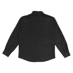 Solid Color Buttons Fall Long Sleeve Men's Shirt - Image 19