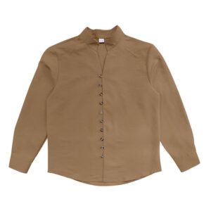 Solid Color Buttons Fall Long Sleeve Men's Shirt - Image 24