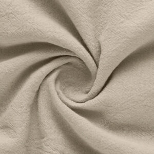 Solid Summer Short Sleeve Half Buttons Linen Men's Shirt - Image 17