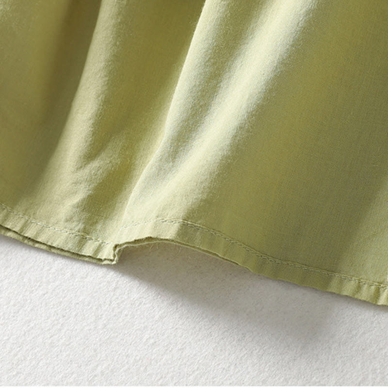 Casual Drawstring Cotton Linen Ankle-Length Women's Wide Leg Pants With Pockets - Image 23