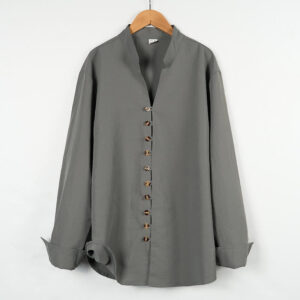 Solid Color Buttons Fall Long Sleeve Men's Shirt