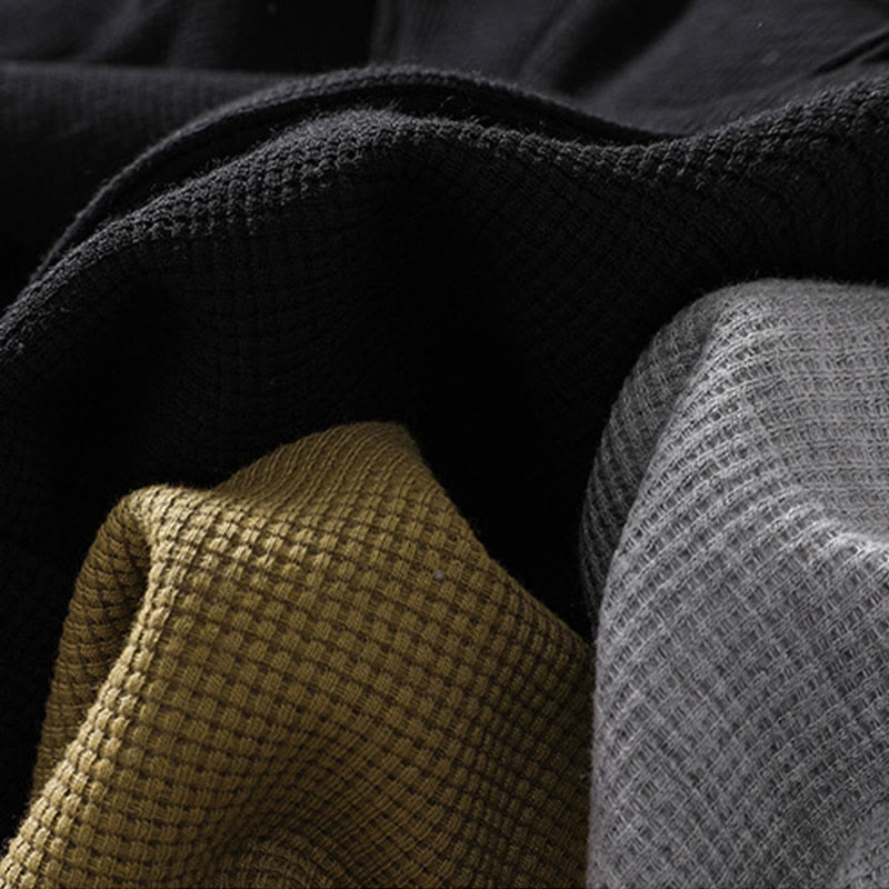 Plain Lapel Women's Cotton Jacket With Pockets - Image 33