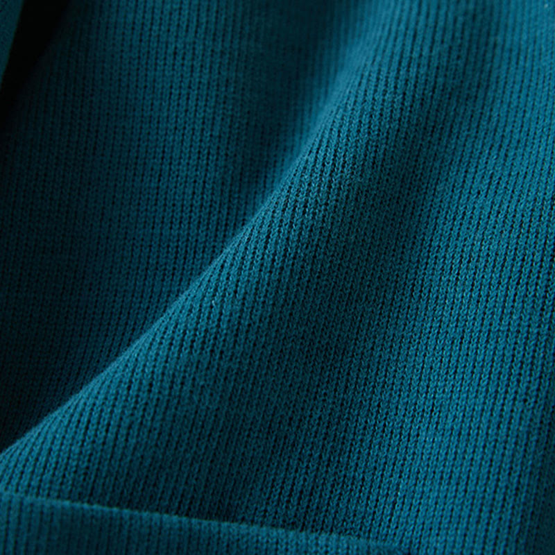 Plain Buttons Women's Cotton Hooded Jacket With Pockets - Image 21