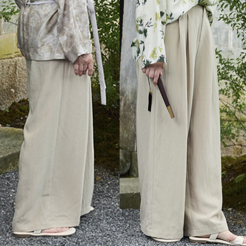 Plain Ankle-Length Women's Pants With Pockets For Older Adults - Image 17