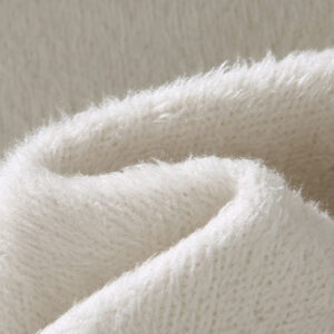 Men's Stnad Collar Long Sleeve Thermal Fleece-lined Ramie Cotton Jacket With Pockets - Image 13